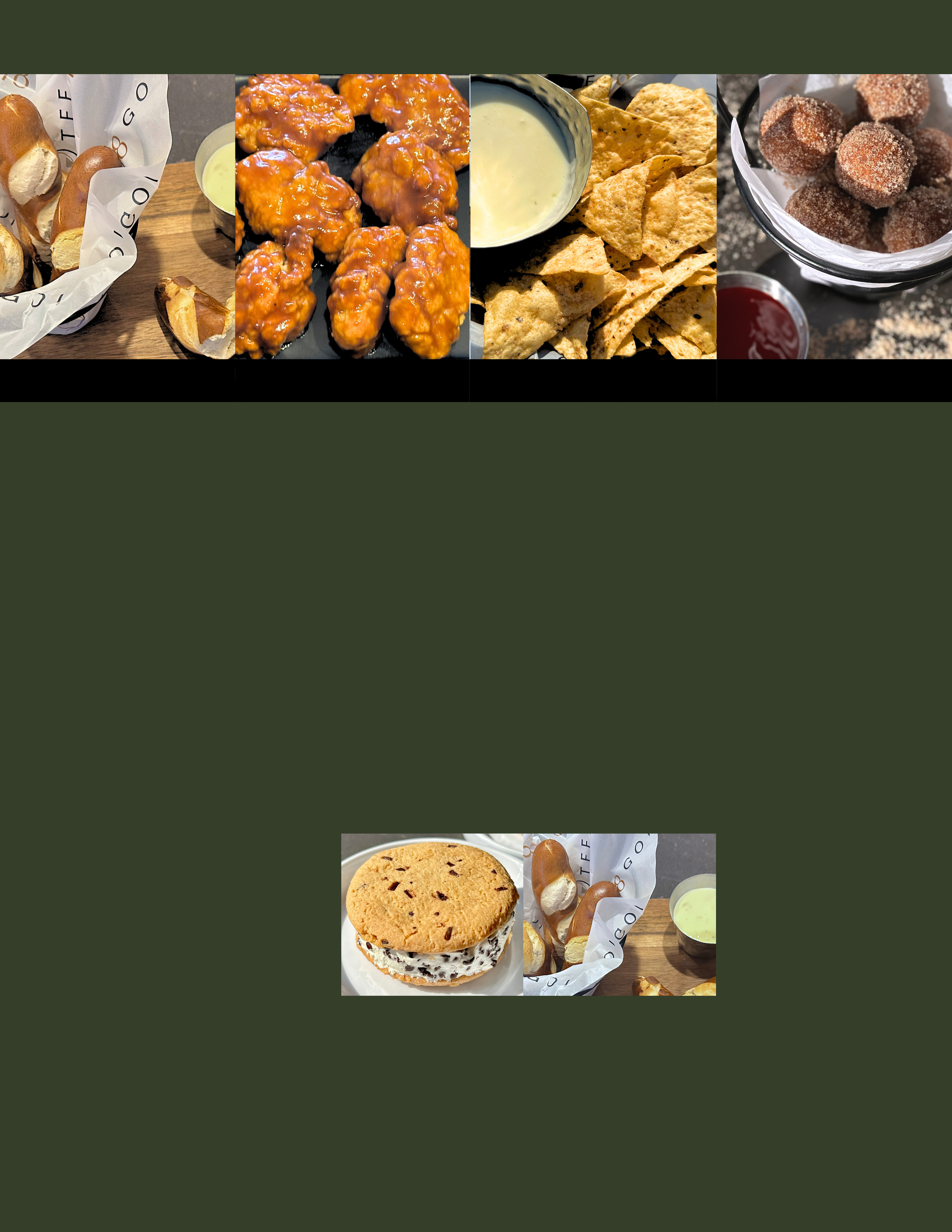 THE MENU — Tee 18 Golf